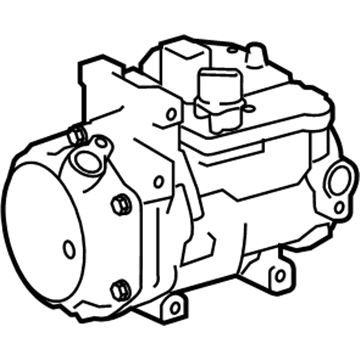 Lexus 88370-48080 Compressor Assembly, W/MOTER
