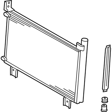 Lexus 88460-48150 CONDENSER Assembly