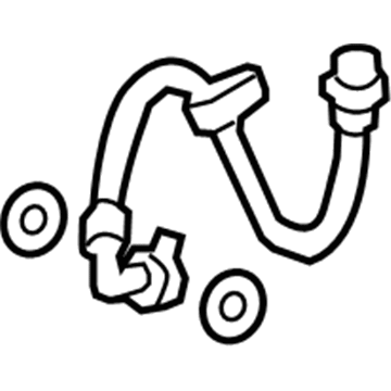 Honda 01464-SWA-020 Set, Front Brake Hose