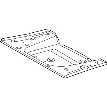 Toyota 58311-74020 Rear Floor Pan