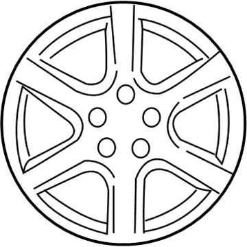Nissan 999W1-MQ000 Chrome Wheel 18INCH - MAXIMA