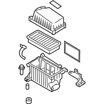 Kia 281101G000 Air Cleaner Assembly