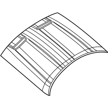 Mopar 68423292AD Hood