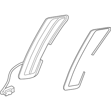 Lexus 81720-24030 Lamp Assembly, FR Marker