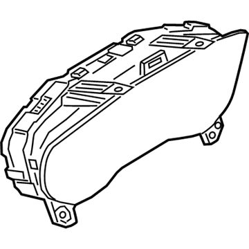 Ford KB3Z-10849-C INSTRUMENT CLUSTER