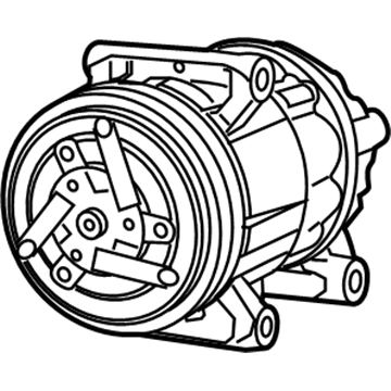 Mopar 68245073AA COMPRESSO-Air Conditioning