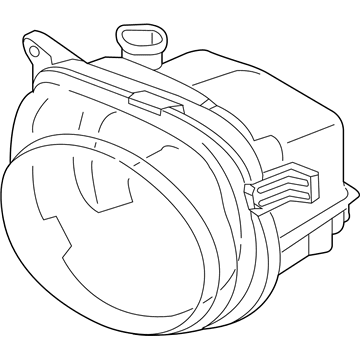 BMW 63-17-7-311-294 Fog Light, Led, Right