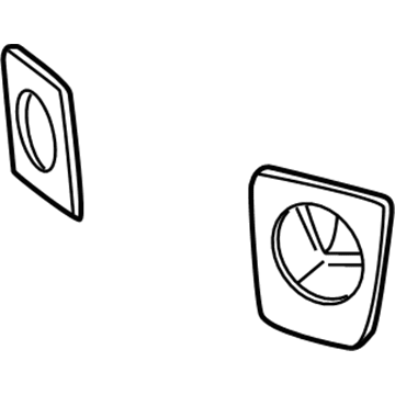 BMW 64-11-8-363-801 Gasket, Fresh Air Connection