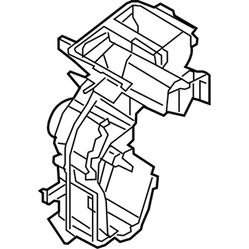 Kia 97134G5020 Case-Heater, LH