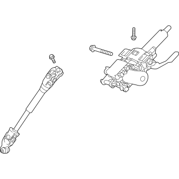 Nissan 48810-5EE0A Column Assy-Steering, Upper