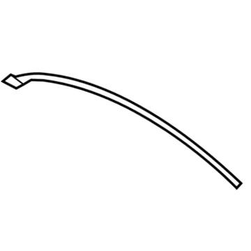 Lexus 67896-30040 WEATHERSTRIP, Rear Door