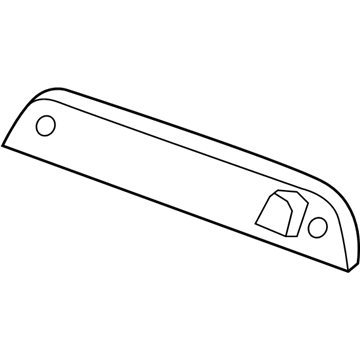 Mopar 5116236AG Lamp-LIFTGATE CHMSL