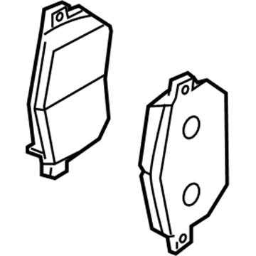 Infiniti D1060-1NC0C Front Disc Brake Pad Kit