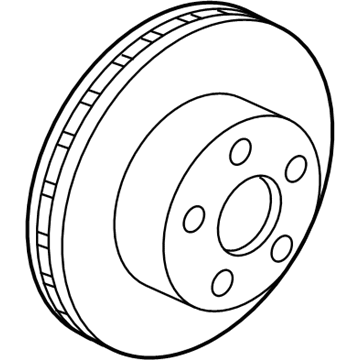 Infiniti 40206-CL70A Rotor-Disc Brake, Front