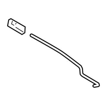 GM 95996016 Lock Rod