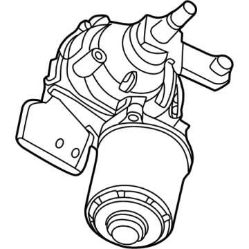 Ford NZ6Z-17508-B MOTOR ASY - WIPER