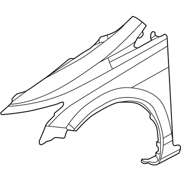 Honda 60210-TS8-A50ZZ Fender, Right Front