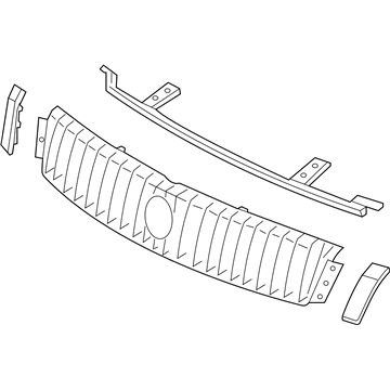 Ford 5T5Z-8200-AAA Grille Assembly
