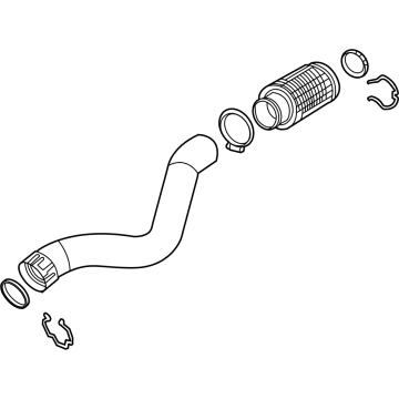 GM 84009656 Air Inlet Tube