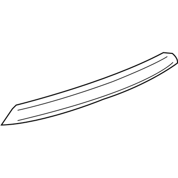 Nissan 90810-9PG2D Finisher Assy-Back Door, Center