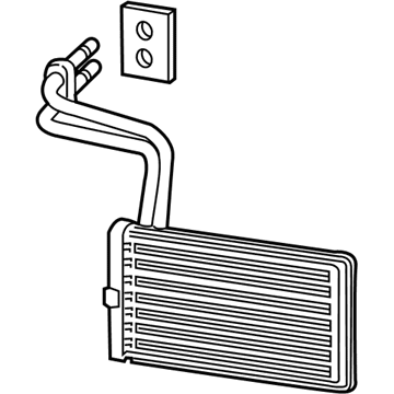 Toyota 87107-04070 Heater Core