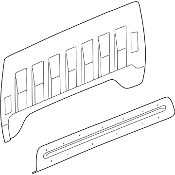 GM 15918059 Back Panel