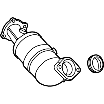 GM 12671759 Converter & Pipe