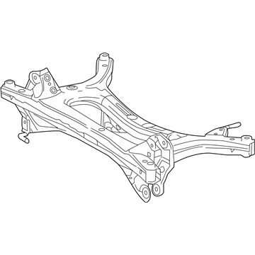 Toyota 51206-47012 Member Sub-Assembly, Rear