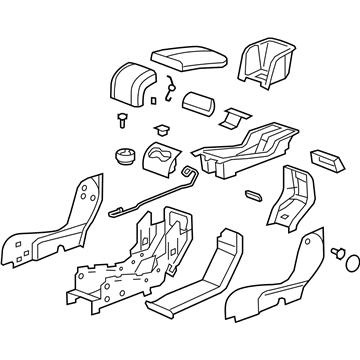 GM 15918448 Seat Assembly
