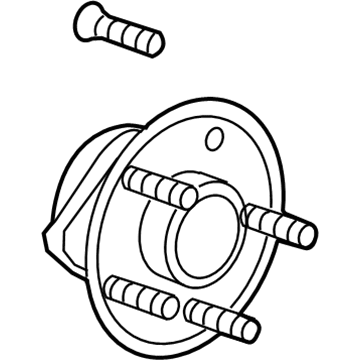 GM 23103115 Front Wheel Bearing (W/ Bearing)