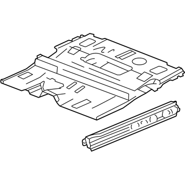 Honda 65100-SCV-305ZZ Floor Comp, Front