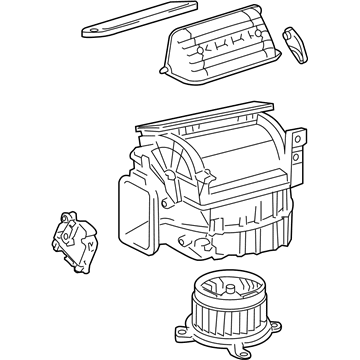 Lexus 87130-30811 Blower Assembly