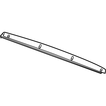 Mopar 55112047AC Spoiler-TAILGATE