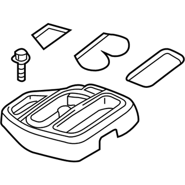 Mopar 5KN491DVAA Console-Floor