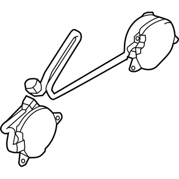 Infiniti 21487-3NF0B Motor Assy-Fan