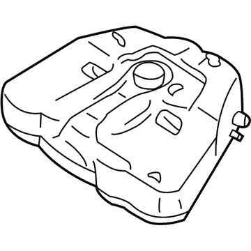 Nissan 17202-ZD80A Fuel Tank Assembly