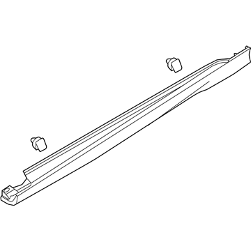 Ford CM5Z-5810177-AA Rocker Molding