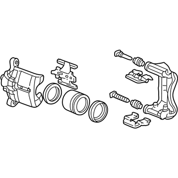 Honda 06453-S87-506RM Caliper Sub-Assembly