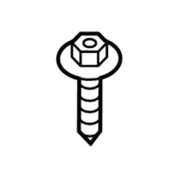 BMW 33-50-6-792-574 Screw, Self Tapping