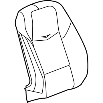 GM 23374094 Seat Back Cover