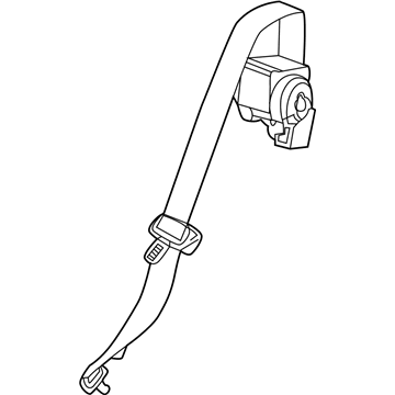 GM 84846423 Center Belt Assembly