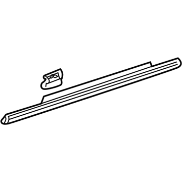 Honda 72410-S01-A01 Molding Assy., R. FR. Door