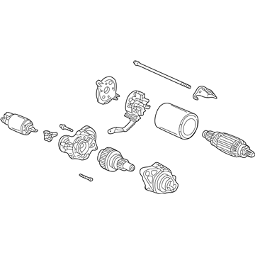 Acura 31200-PND-A02RM Starter Motor Assembly