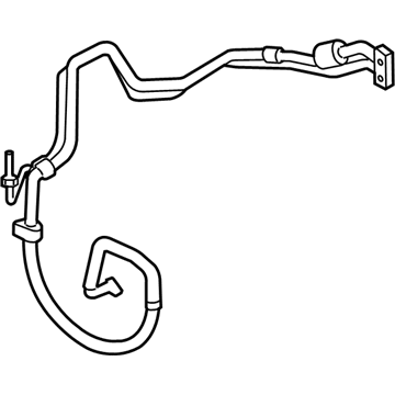 Hyundai 97775-0A530 Tube Assembly-Suction & Liquid