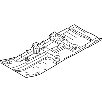 Nissan G4320-3WCMB Floor-Front, RH