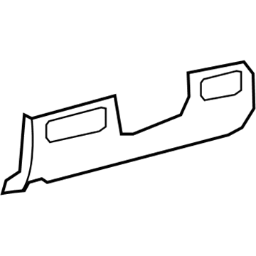 Toyota 55046-0C080-B0 Lower Trim Panel