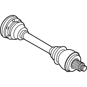 BMW 33-20-7-578-720 Exchange Output Drive Shaft