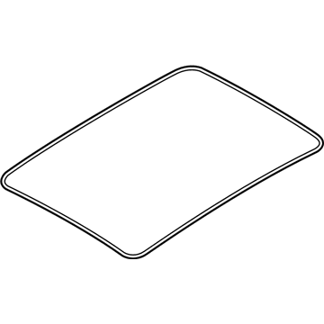 BMW 54-10-7-332-706 Gasket, Roof Cut-Out