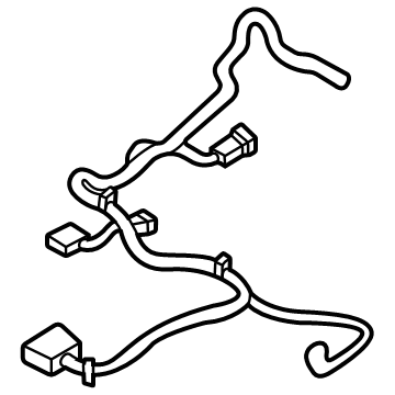 Kia 89551P2500 Wire Assembly-Rr Seat Cu