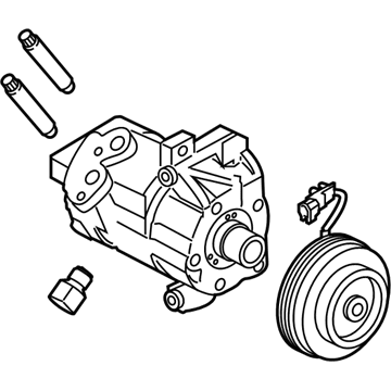 Ford CL3Z-19703-C Compressor Assembly